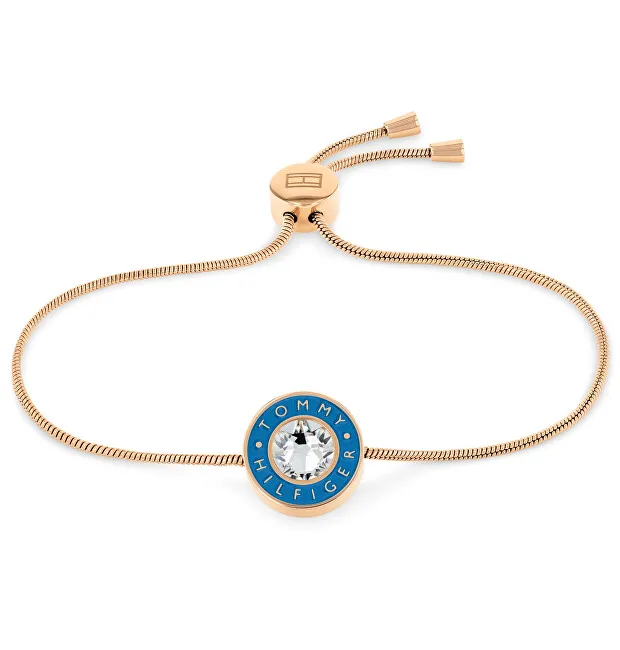 Tommy Hilfiger Elegante rivestimento in bronzo con cristallo Layered 2780807 donna