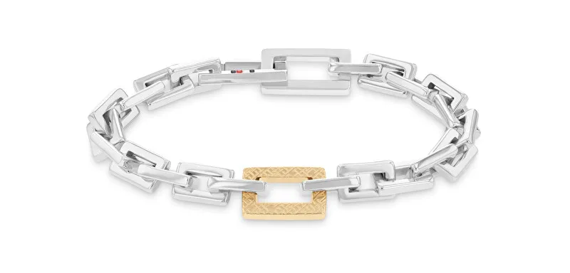 Tommy Hilfiger Bracciale massiccio in acciaio bicolore 2780868 donna