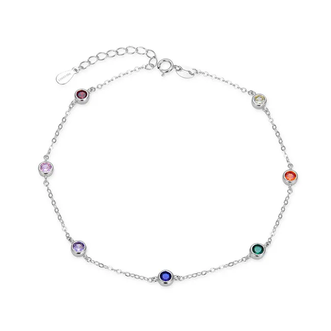 Agato Bracciale in argento con colori zirconi AGB767/21 donna
