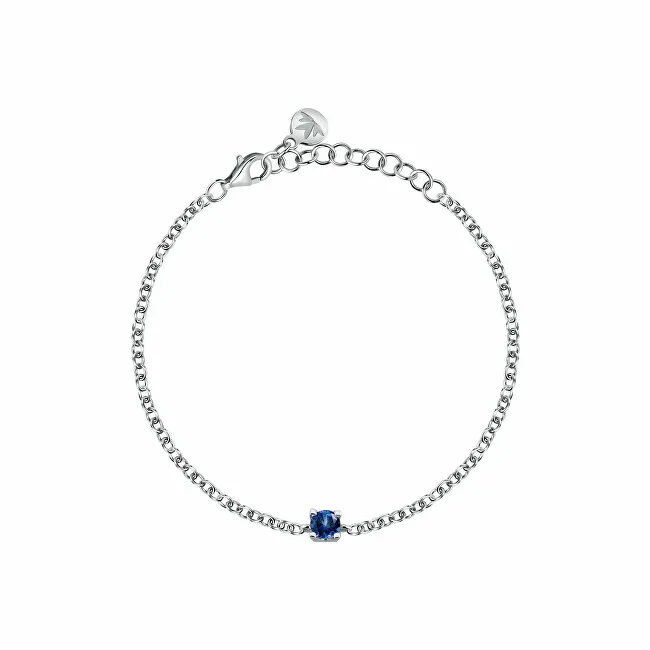 Morellato Bracciale Tesori in argento con zirconi cubici blu SAIW238 donna