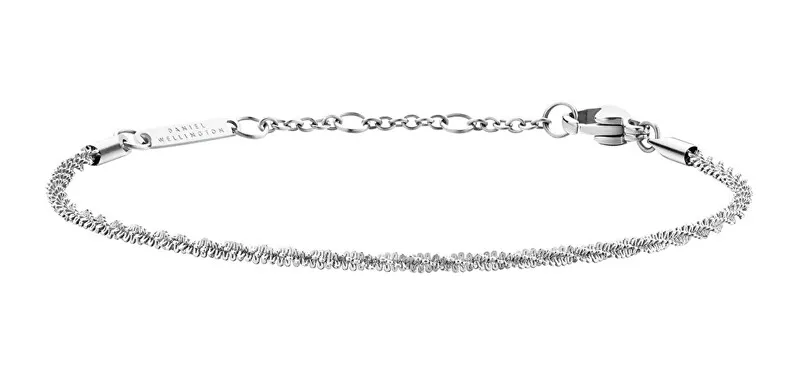 Daniel Wellington Bracciale in acciaio intrecciato Elan DW00400558 donna
