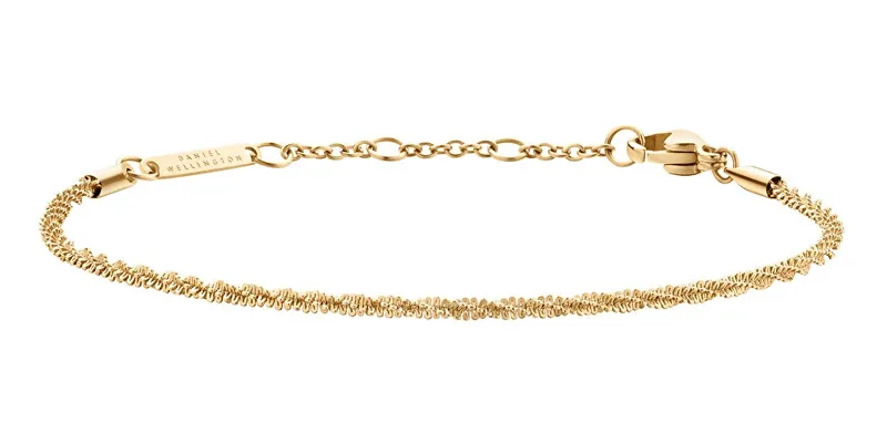 Daniel Wellington Bracciale Elan DW00400560 placcato oro intrecciato donna