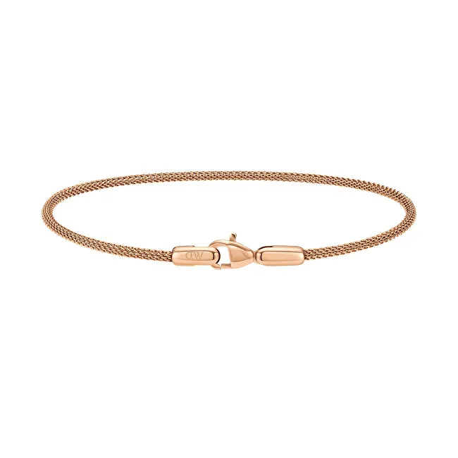 Daniel Wellington Bracciale Melrose Perfect Pair in acciaio e bronzo DW0040067 - Lunghezza: 17.5 cm donna