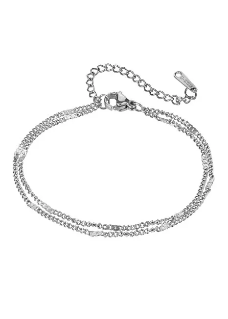 Emily Westwood Bracciale doppio in acciaio da donna Maia EWB24026S donna