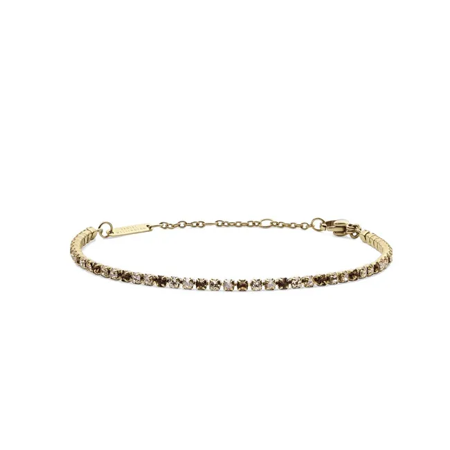 Daniel Wellington Bracciale elegante con cristallo Classic Tennis DW00401113 donna