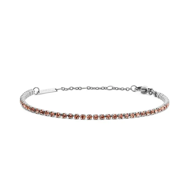 Daniel Wellington Bracciale in argento con cristilla Classic Tennis DW00401111 donna