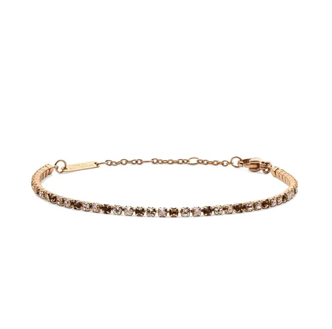 Daniel Wellington Bracciale in acciaio con cristilla Classic Tennis DW00401115 donna