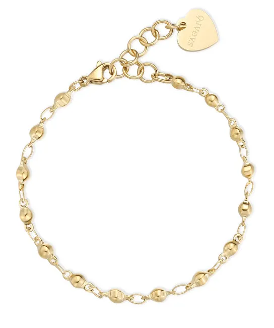 S'Agapõ Bracciale SHK98 placcato oro di buona qualità donna