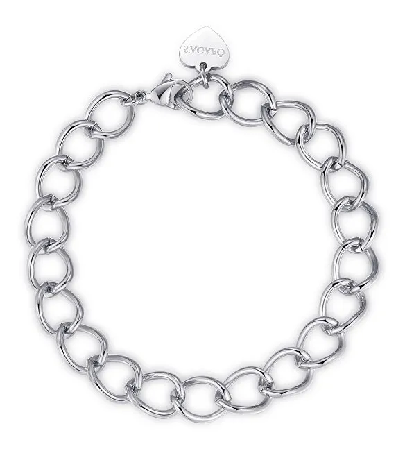 S'Agapõ Bracciale in acciaio elegante e massiccio SHK33 da donna