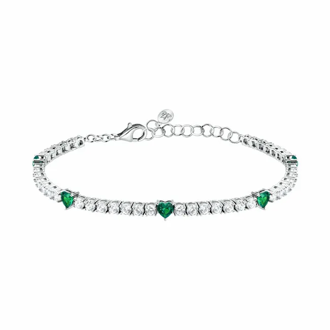 Morellato Bracciale tennis romantico in argento riciclato Tesori SAIW235 donna