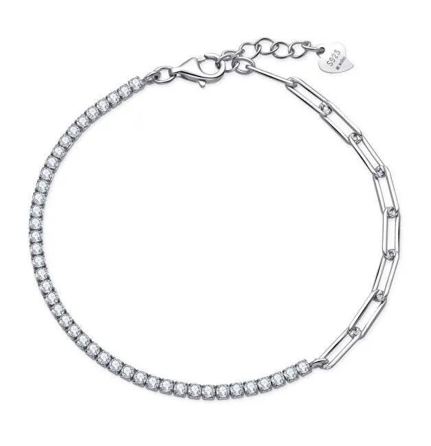 MOISS Bracciale alla moda in argento con cubic zirconi B0001493 donna