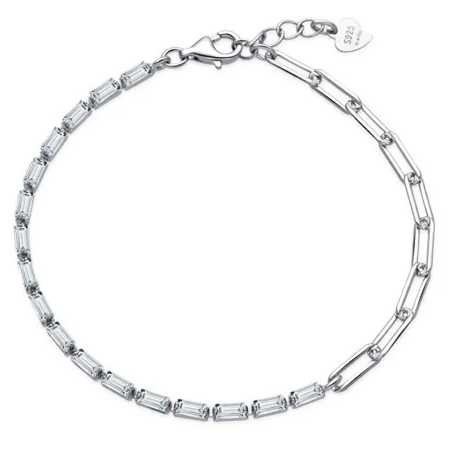 MOISS Elegante bracciale in argento con zirconi B0001494 donna