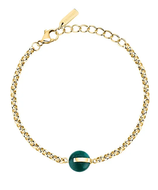 Trussardi Bracciale da donna placcato oro con agata T-Round TJAYF08 donna