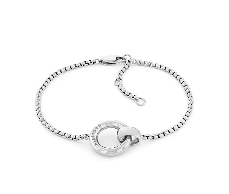 Tommy Hilfiger Bracciale in acciaio senza tempo da donna Circles 2780946 donna