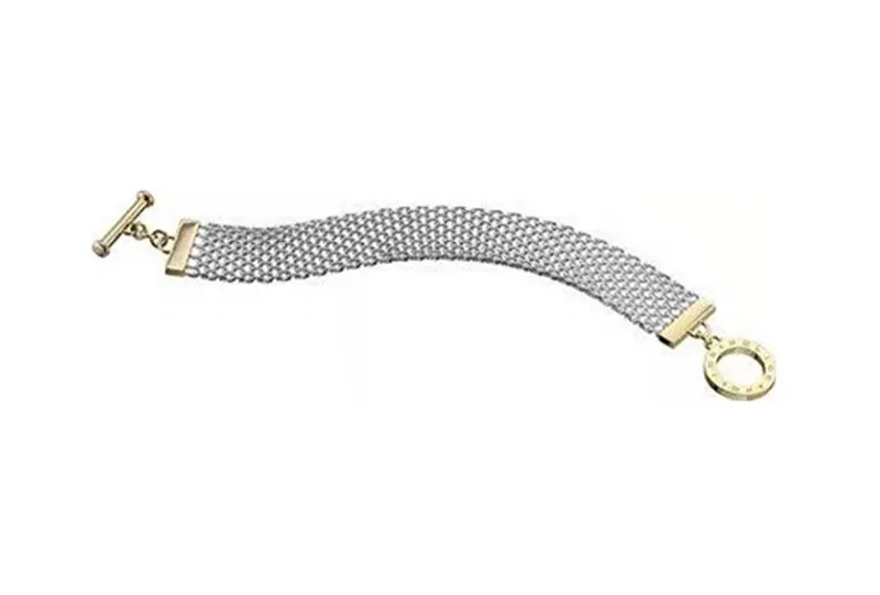 Mensola Bracciale da donna in acciaio bicolore PJ25582BSG.02 donna