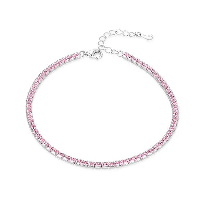 Agato Bracciale tennis rosa in argento AGB777/21-PI donna
