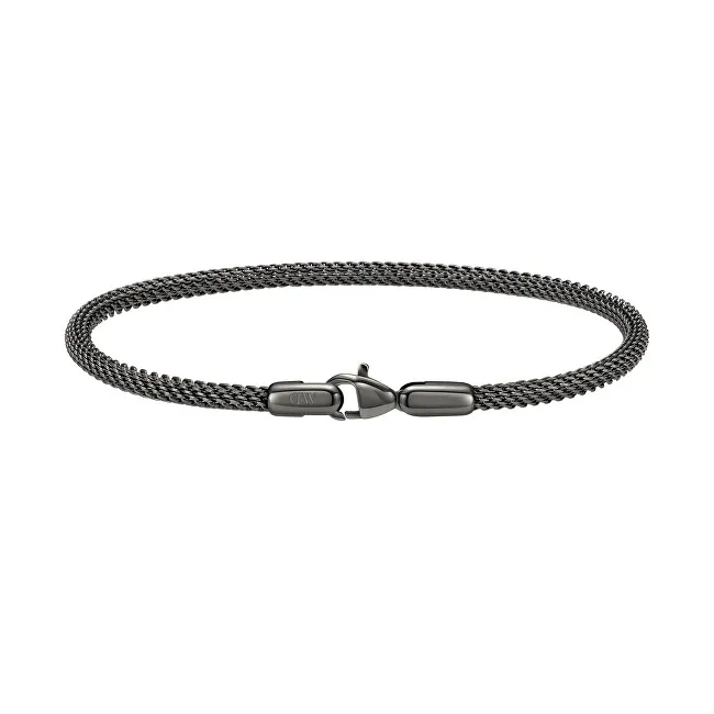 Daniel Wellington Bracciale in acciaio grafite Fashion Mesh Perfect Pair DW0040070 - Lunghezza: 19.5 cm uomo