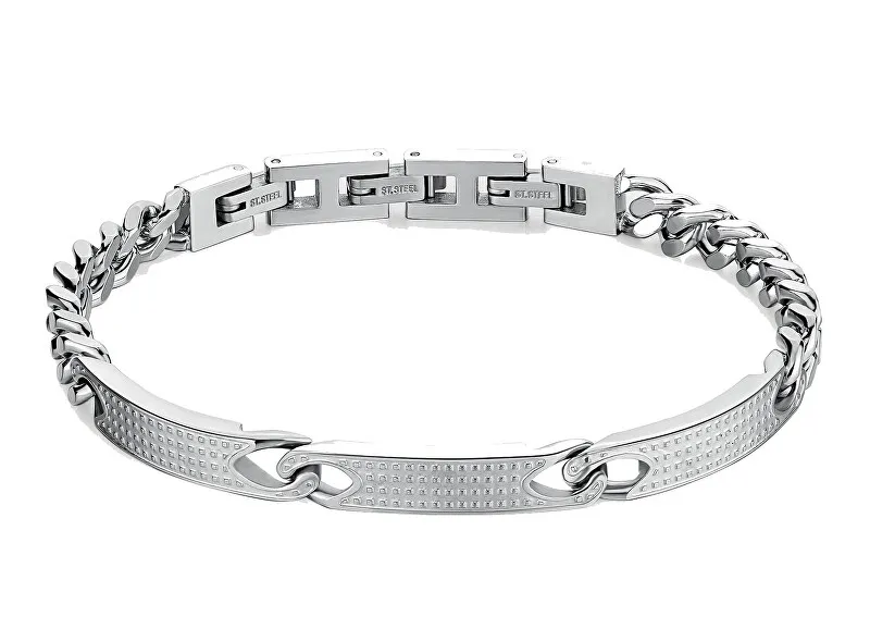 Brosway Bracciale moderno in acciaio per uomo Bullet BUL57 uomo