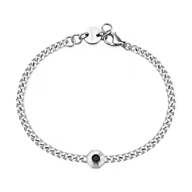 S'Agapõ Bracciale uomo in acciaio senza tempo Snap SNP11 uomo