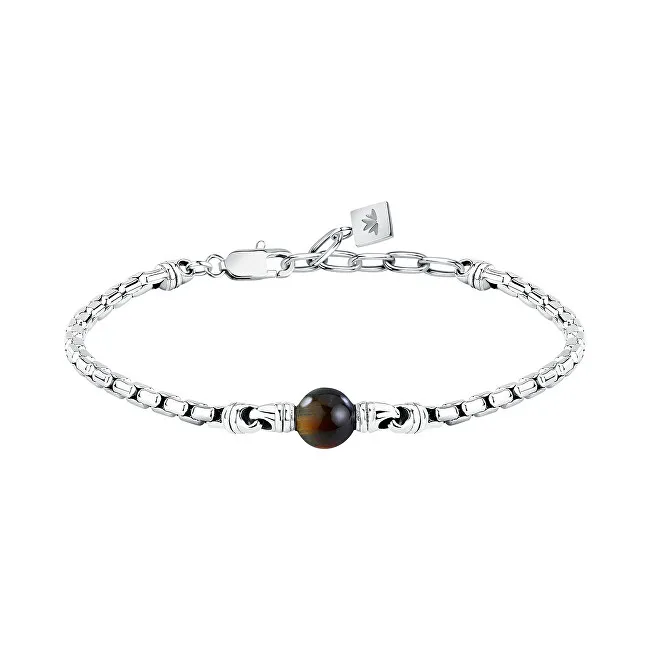 Morellato Bracciale uomo con occhio di tigre Pietre S1750 uomo
