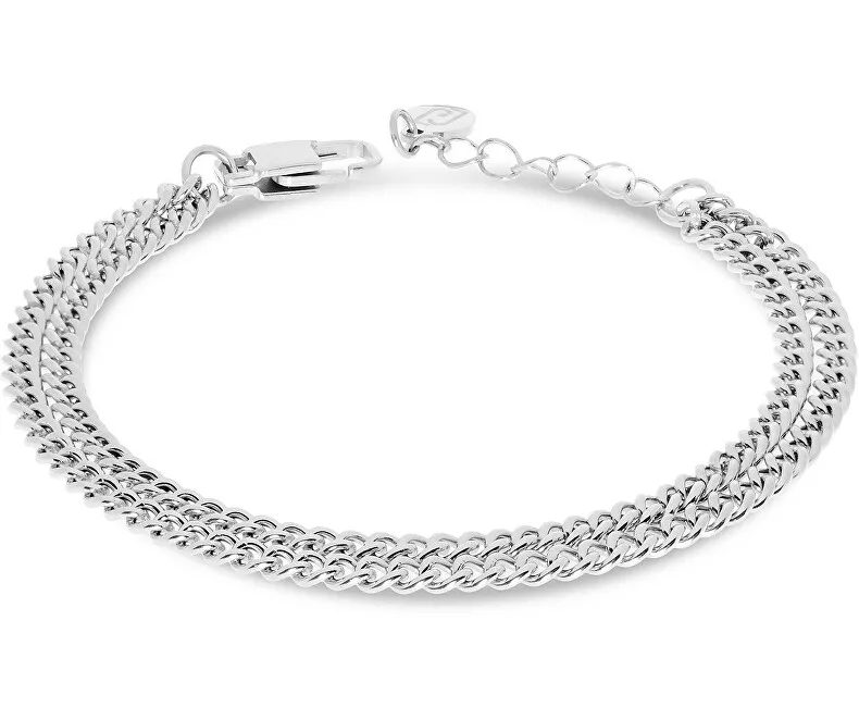 Liu Jo Bracciale doppio da uomo in acciaio MLJ446 uomo