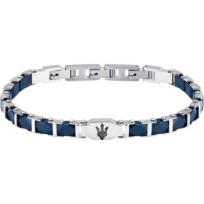 Maserati Bracciale uomo in acciaio Ceramica JM424ATZ45 uomo
