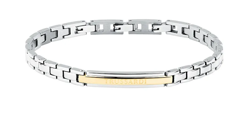 Trussardi Elegante bracciale in acciaio da uomo T-Steel TJAXV23 uomo