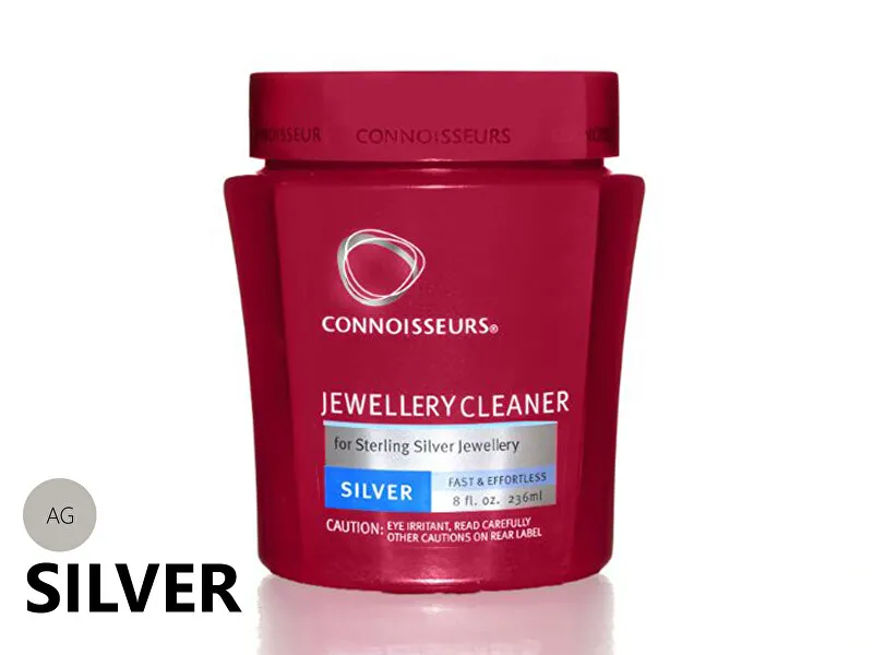 JK Box Bagno detergente per gioielli in argento 250 ml CONNOISSEURS CN-1030/AG unisex