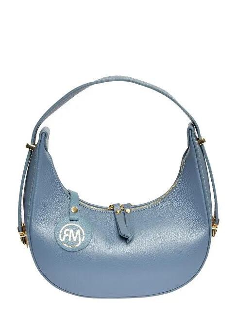 Roberta M Borsa da donna in pelle Banana Bag da donna