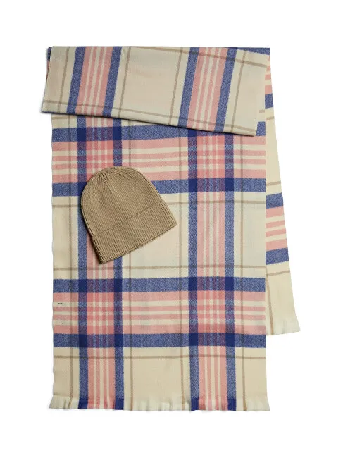 Pieces Set da donna - cappello e sciarpa PCNAJANNA da donna