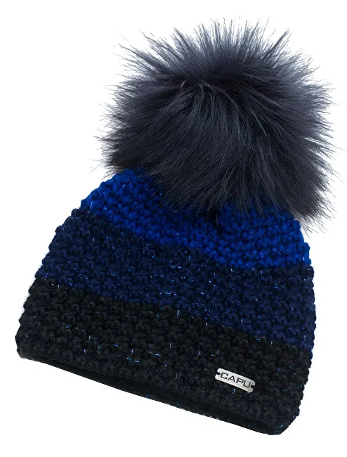 CAPU Cappello invernale blu da donna