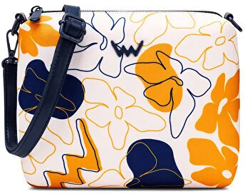 Vuch Borsa a tracolla da donna Nuria Flowers Line Apricot da donna