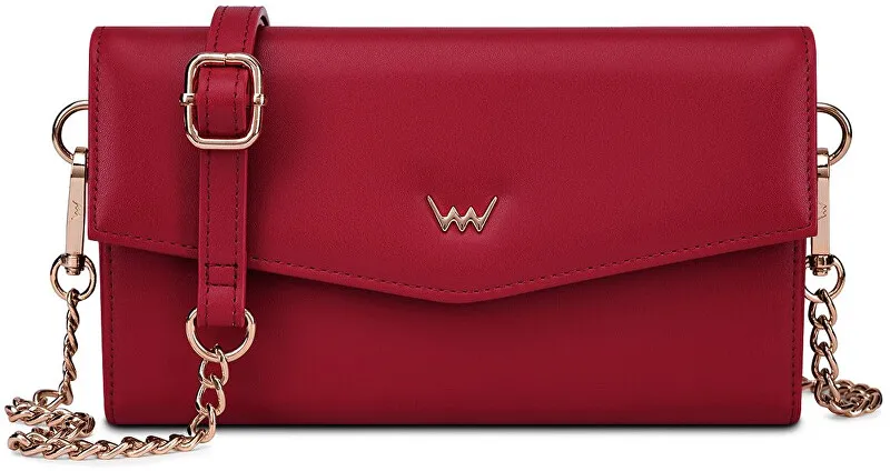 Vuch Portafoglio a tracolla da donna Bessy Red da donna