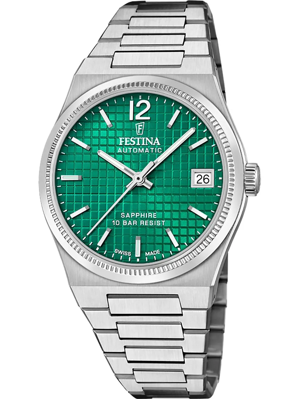 orologio donna Festina F20029/5 Ladies Watch Swiss Made Rivé Automatic 35mm 10ATM