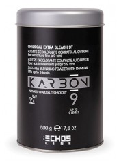 Echosline Karbon 9 Dust-Free Bleaching Powder with Charcoal 500 g