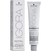 Schwarzkopf Professional Igora Royal SilverWhite Permanent White Refining Color Creme Dove Grey 60 ml