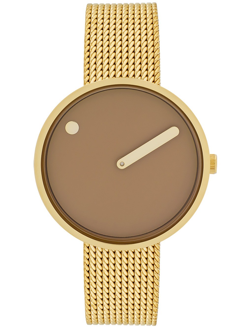 Picto 34002-0914G Cappuccino Brown 34mm 5ATM