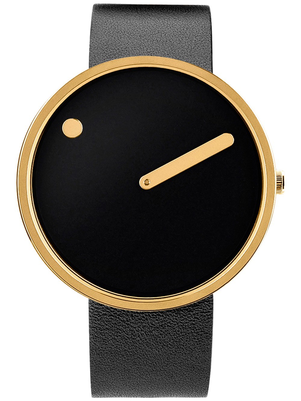 Picto 43387-4120G Black 40mm 5ATM