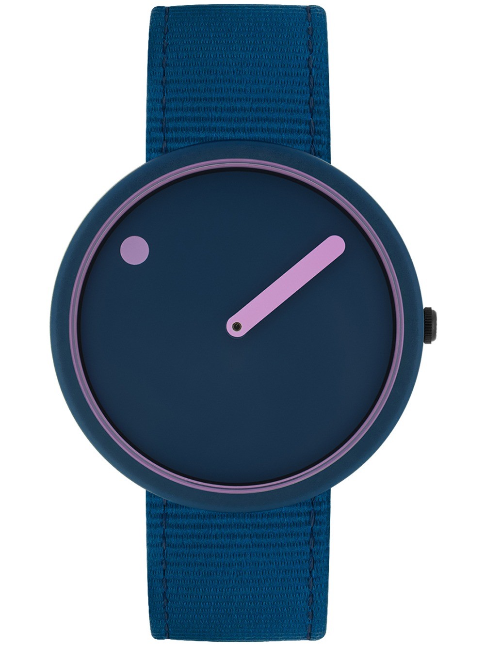 Picto R44025-R003 Deep Blue and Pink Reef 40mm 5ATM