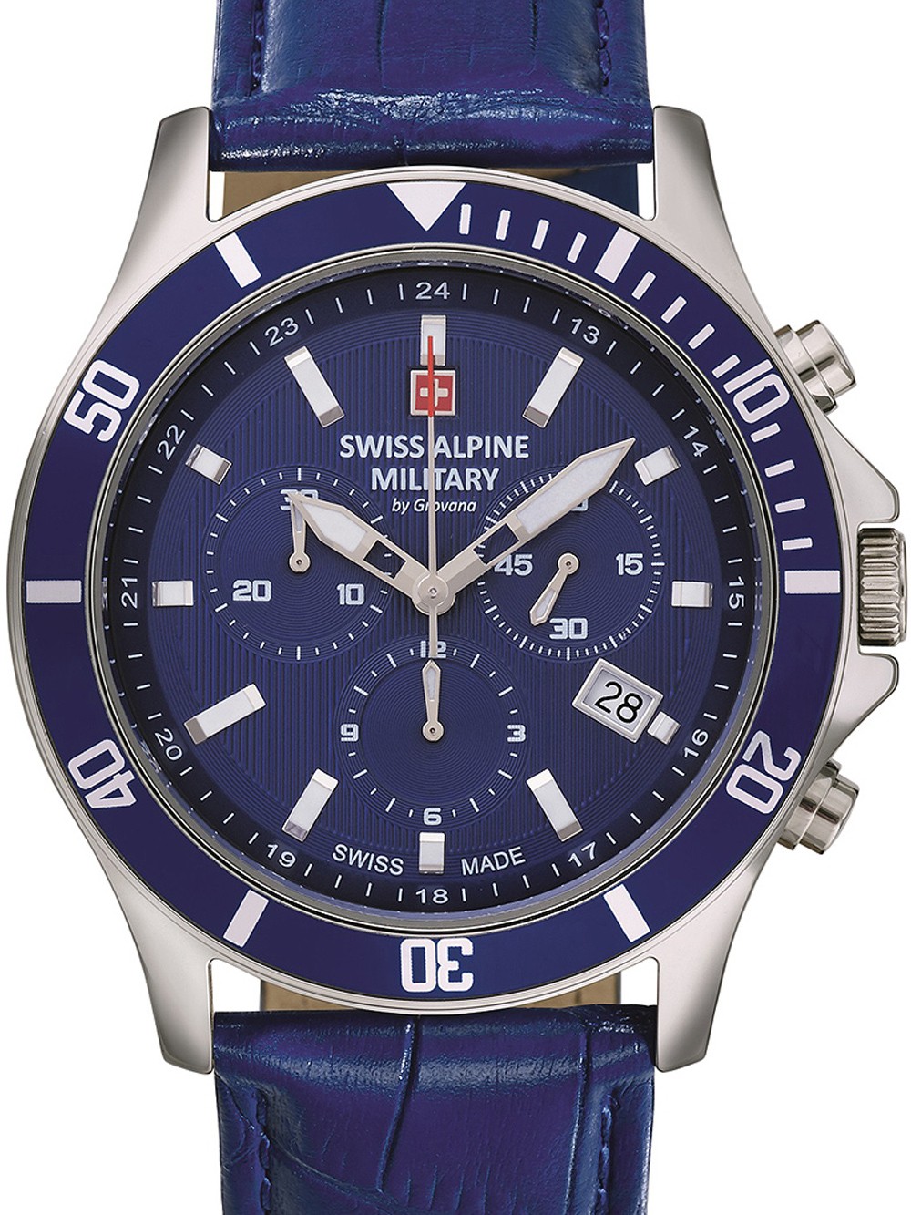 Swiss Alpine Military 7022.9535 chronograph 42mm 10ATM