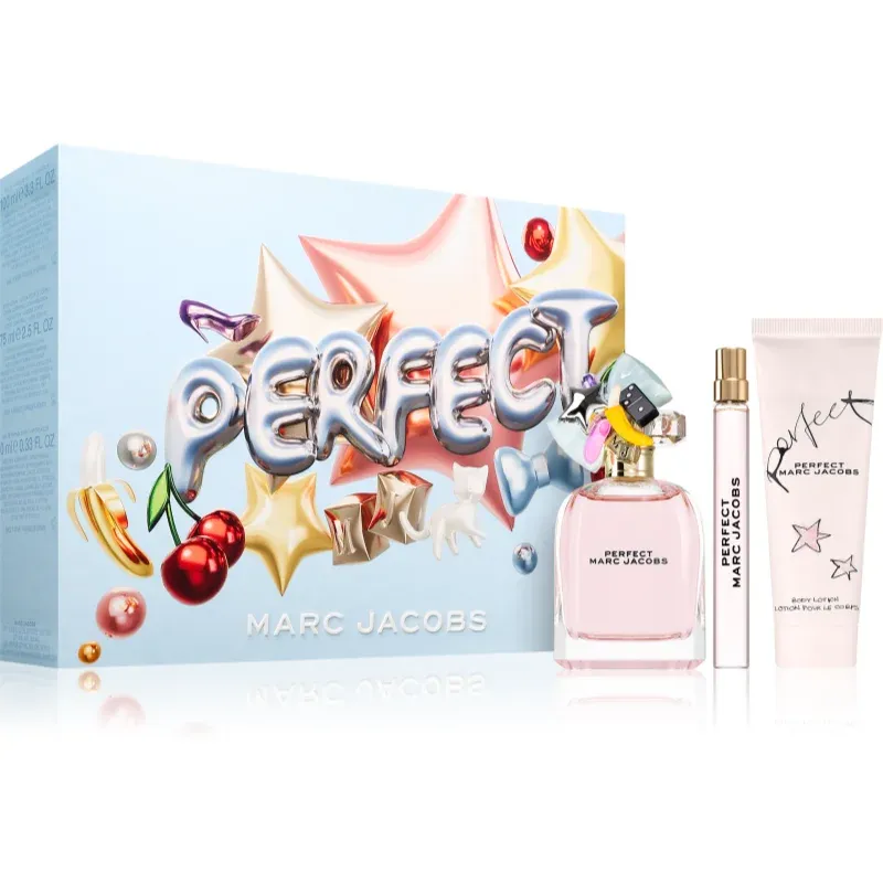 Marc Jacobs Perfect EDP 100ml + EDP MINI 10ml + BL 75ml donna Cofanetto regalo EDP donna