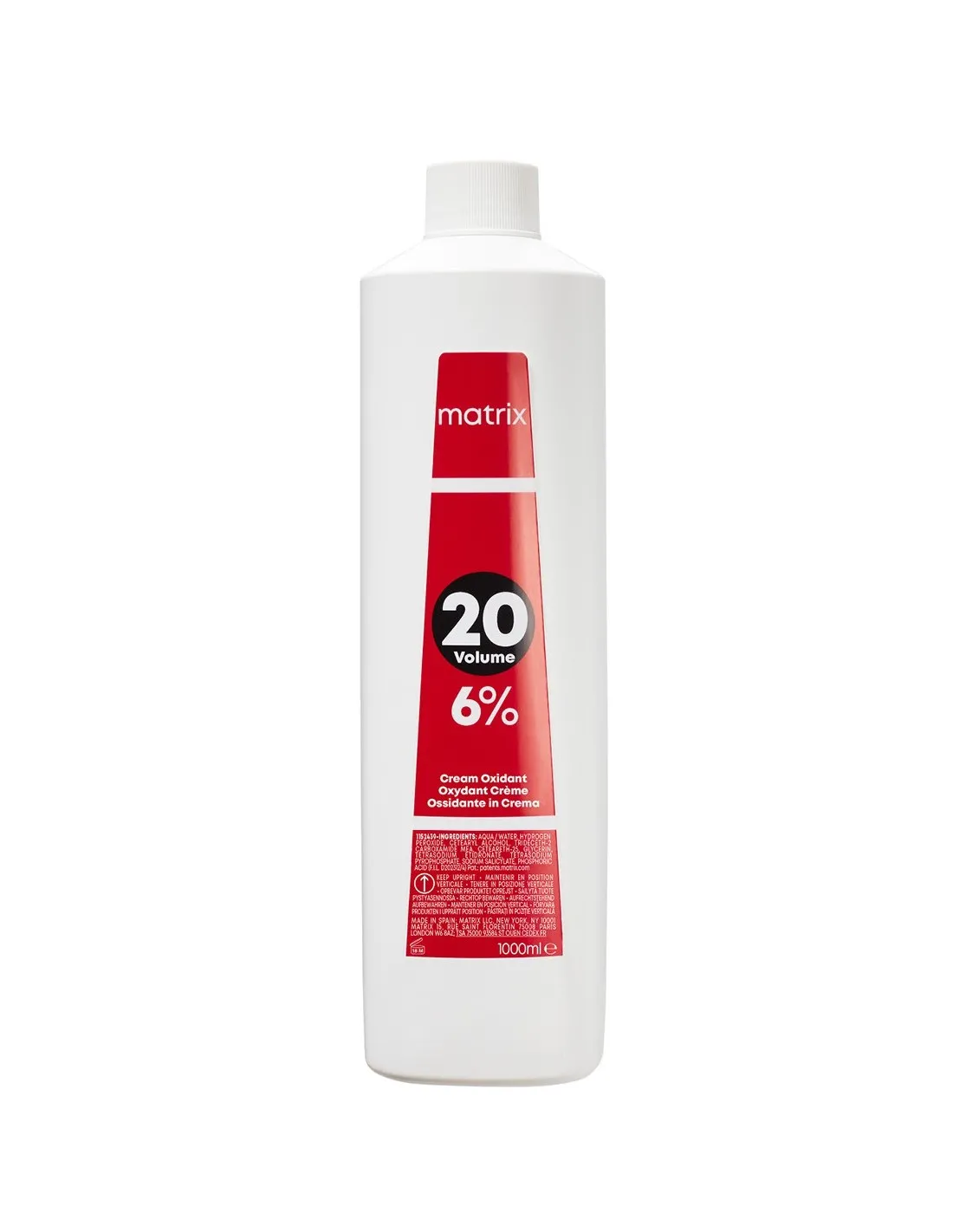 Matrix Cream Developer 6% / 20 Vol. attivatore di tinture per capelli 1000ml donna
