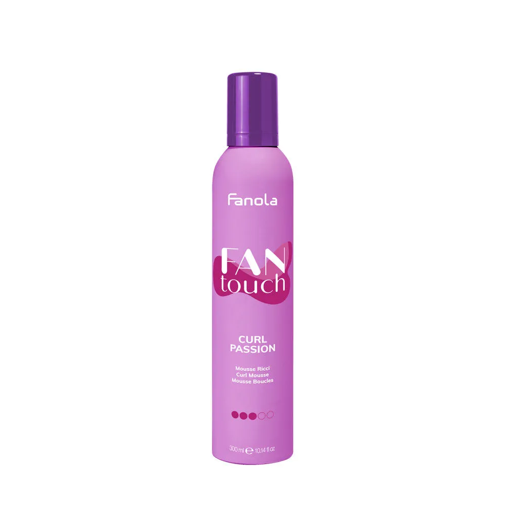 Fanola Fan Touch Curl Passion Curl Mousse mousse per capelli per capelli mossi 300ml donna