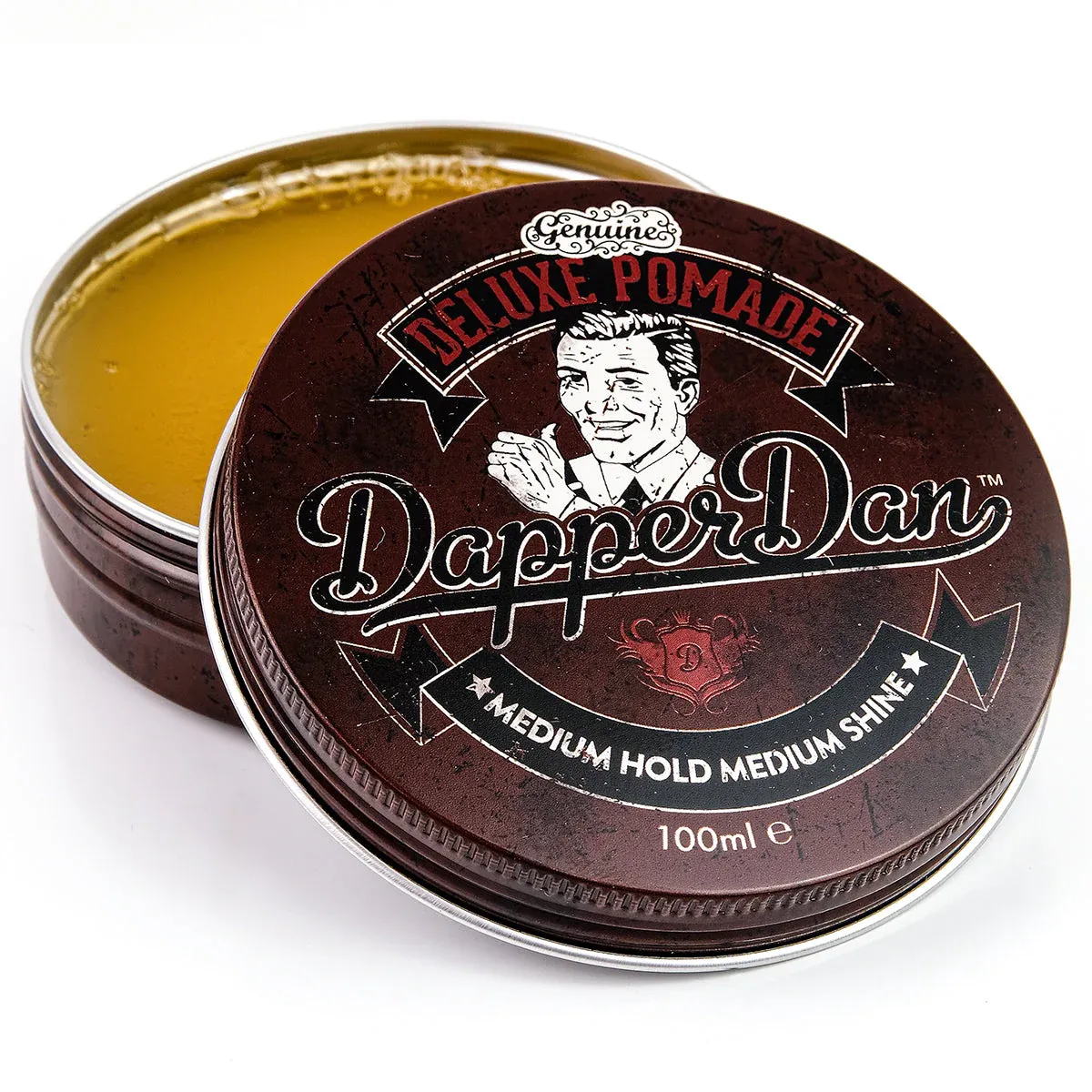 Dapper Dan Deluxe Pomade pomata per capelli per una fissazione media 100ml uomo