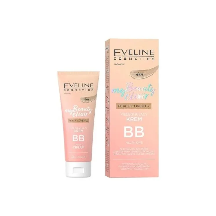 EVELINE My Beauty Elixir BB cream curativa 02 Dark Peach Cover 30ml