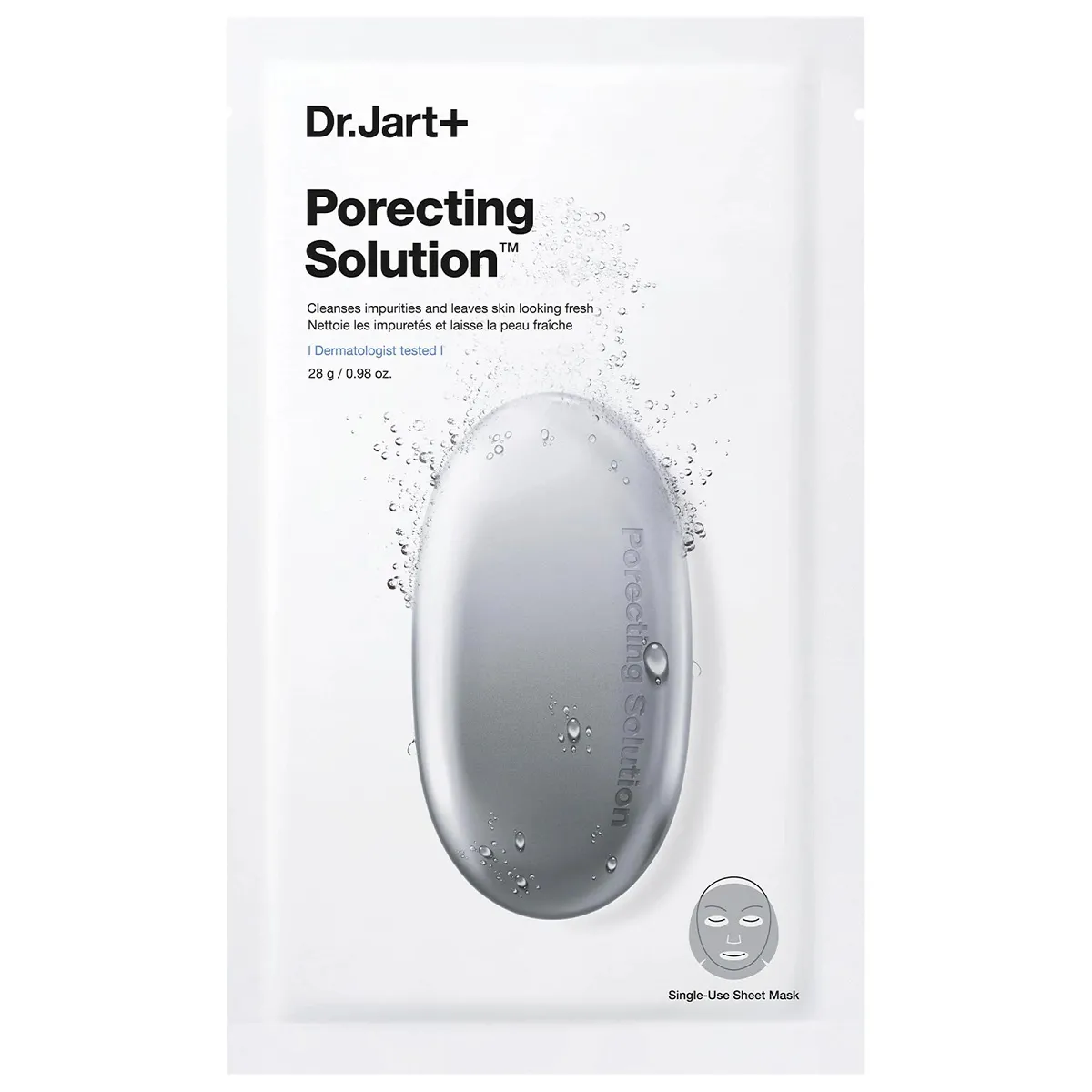 Dr.Jart+ Dermask Porecting Solution™ Pore Cleansing Mask 28 g Maschera detergente donna