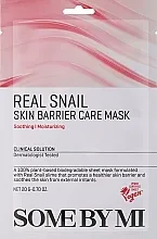 Some By Mi Real Snail Skin Barrier Care Mask 20 g Maschera in tessuto rinforzante donna