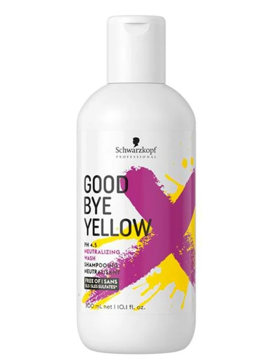Schwarzkopf Professional Good Bye Yellow Neutralizing Bonding Wash shampoo per neutralizzare i toni gialli 300ml donna