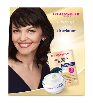 Dermacol Gold Elixir II Gift Set Drkov sada donna