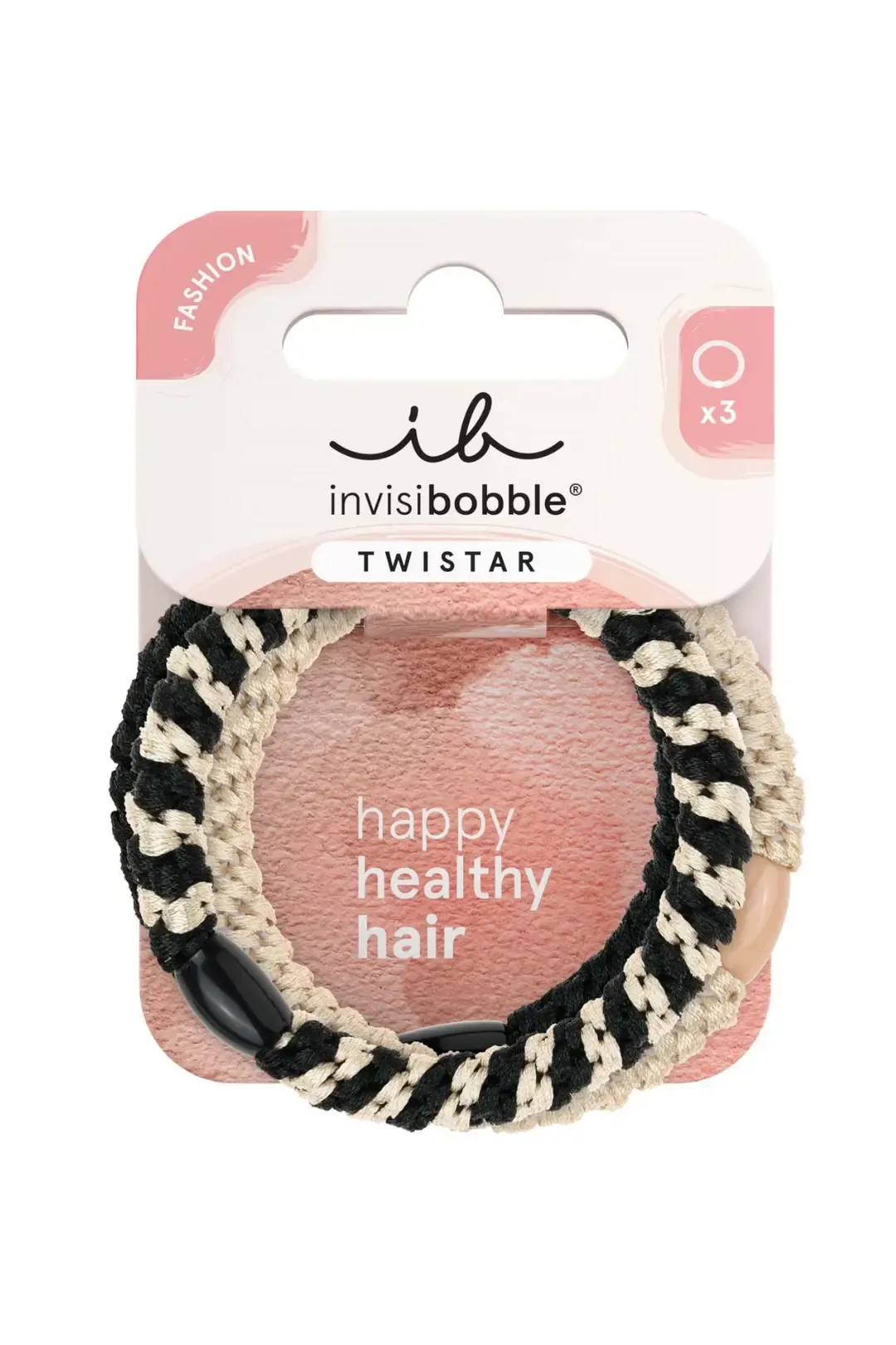 Invisibobble Twistar Classical Braids (3 pcs) - Hair ties donna